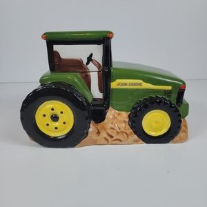 Gibson John Deere Farm Tractor Cookie Jar